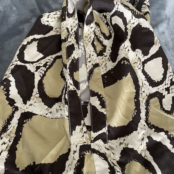 Vertigo Paris NWT Women Dress Size L Animal Print Shirt Chic Minimalism Basic - Picture 11 of 14